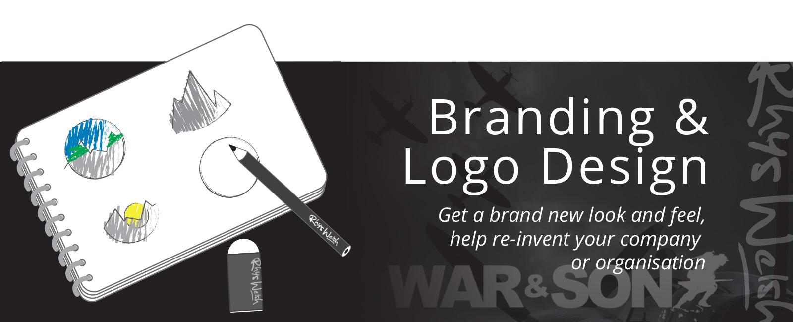 Branding Logo Design cardiff slide