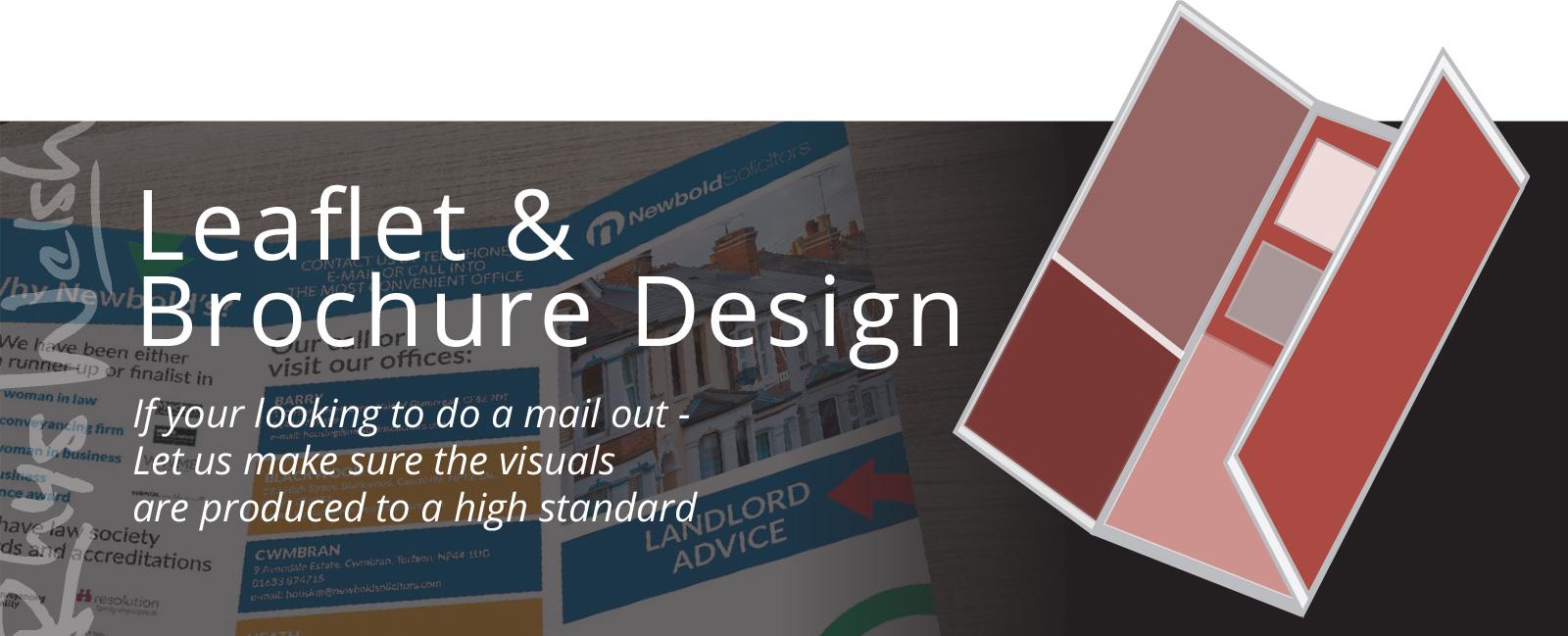 Leaflet Brochure Design cardiff slide