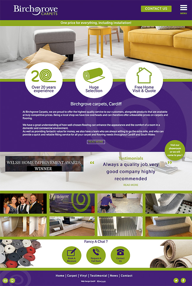 carpet company websites