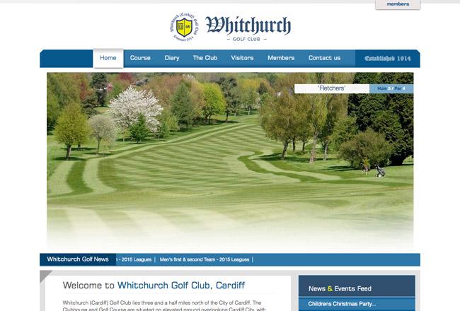 golf-club-website-designer-cardiff