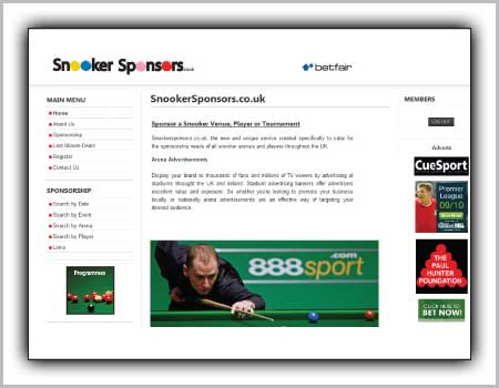 cardiff-sport-snooker-web-design